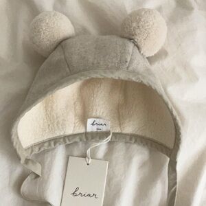 Briar sherpa double pom Bonnet